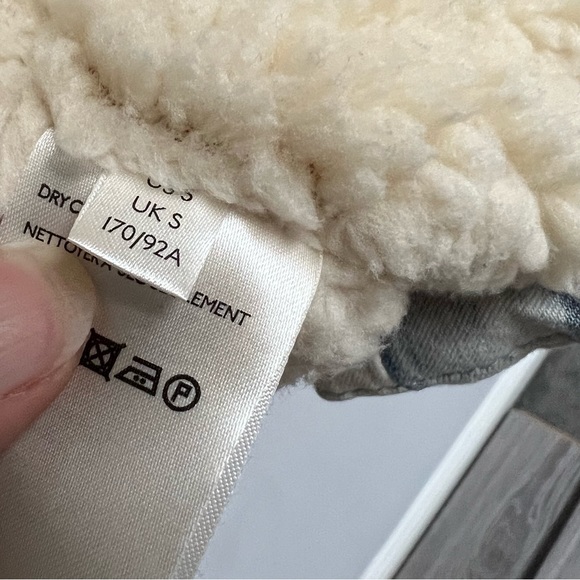 Free People Sherpa Lined Vest Size Small - Picture 10 of 16